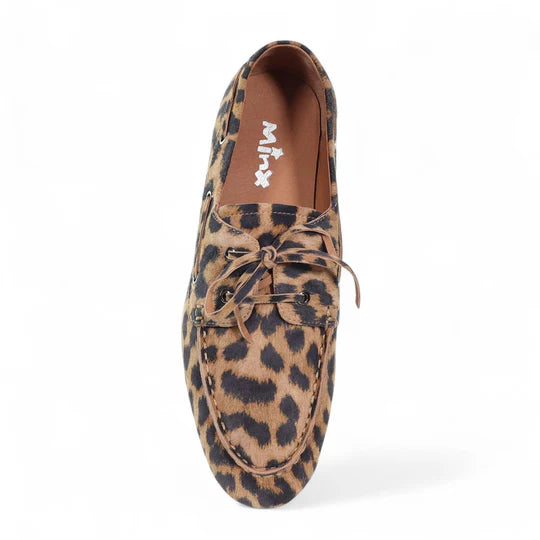 Minx Popeye Leopard Boat Shoe