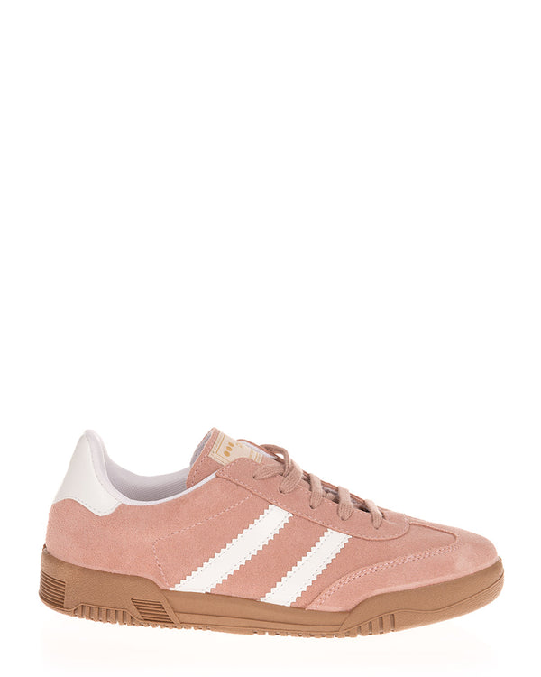 Plumaflex P35004N Rosa Low Line Leather Sneaker