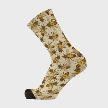 Red Fox Bee Hive Bamboo Socks