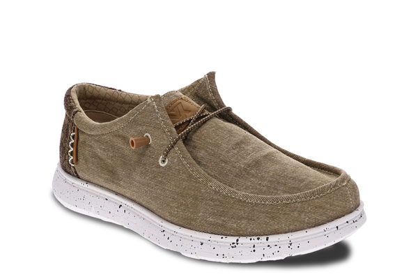 Vitasole Hipster Men's Taupe Casual Deck Shoe