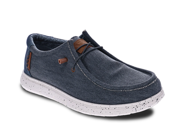Vitasole Hipster Men's Navy Casual Deck Shoe