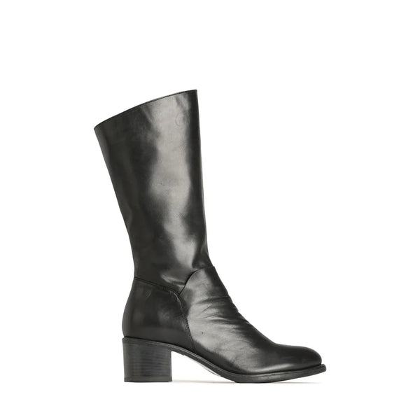 EOS Rochelle Black Leather Boots