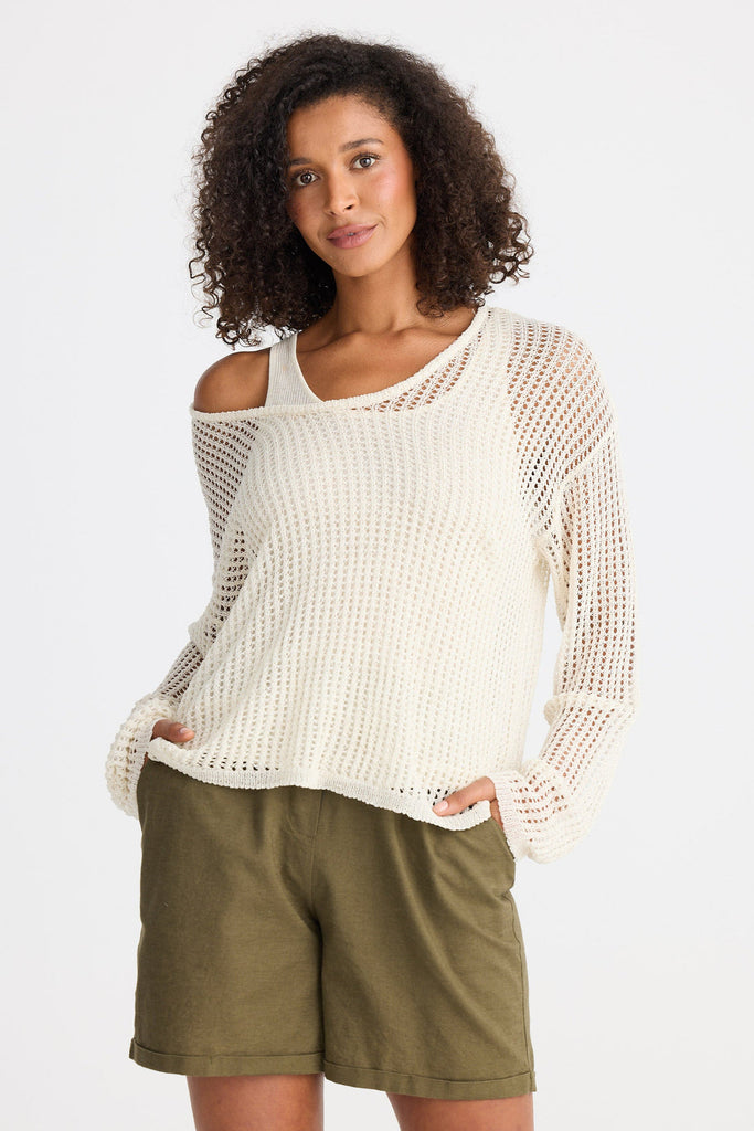 Shanty SH25116-1 Pontif Knit Set Natural