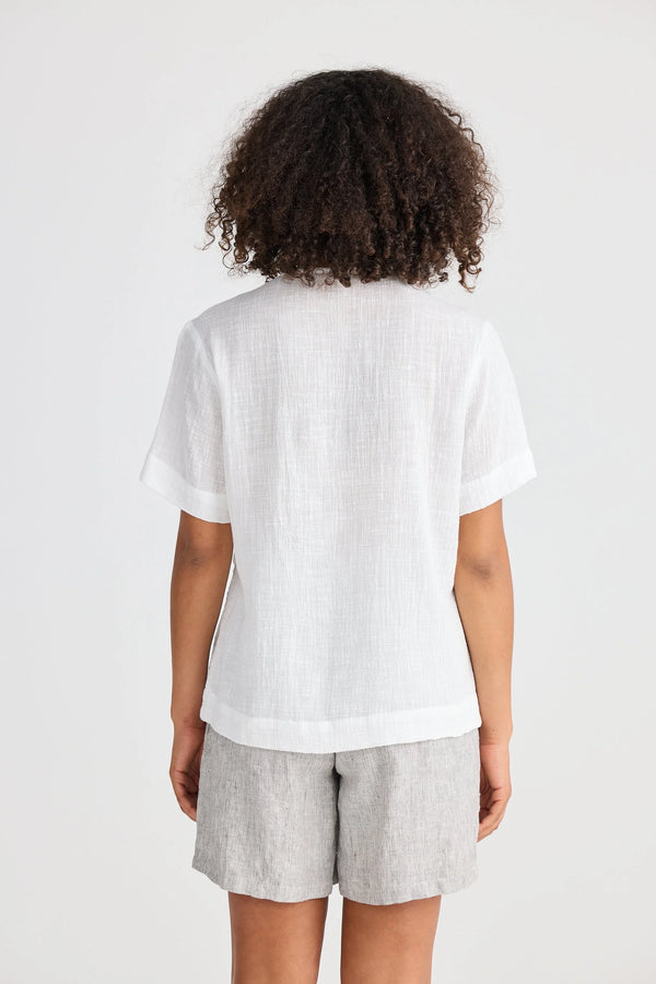 Shanty SH25135-1 Jada Tee White
