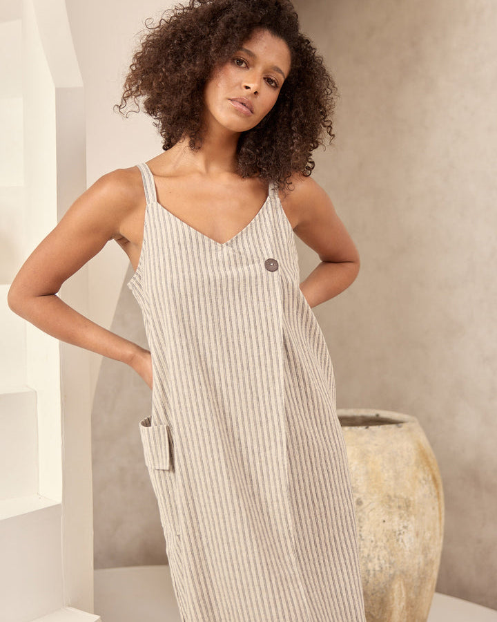 Shanty SH25137-1 Nocelle Dress Pisa Stripe