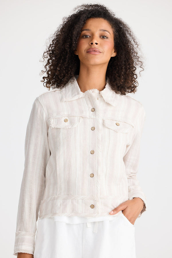 Shanty SH25167-6 Monza Jacket Tuscan Stripe