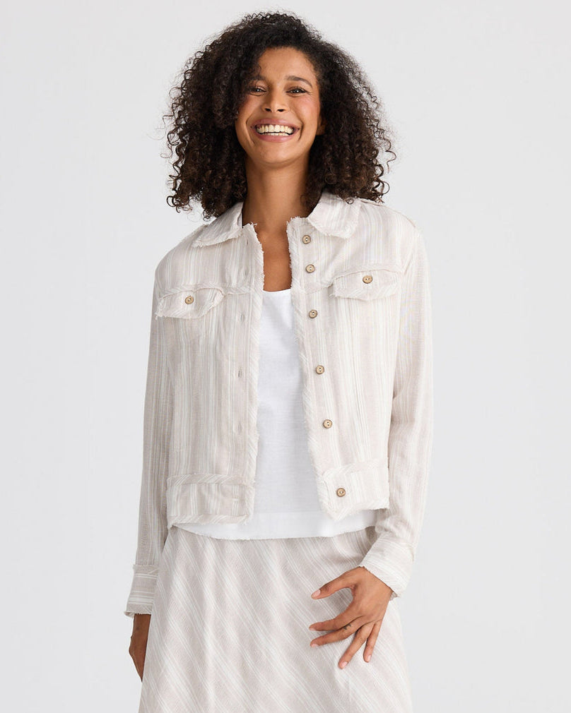 Shanty SH25167-6 Monza Jacket Tuscan Stripe