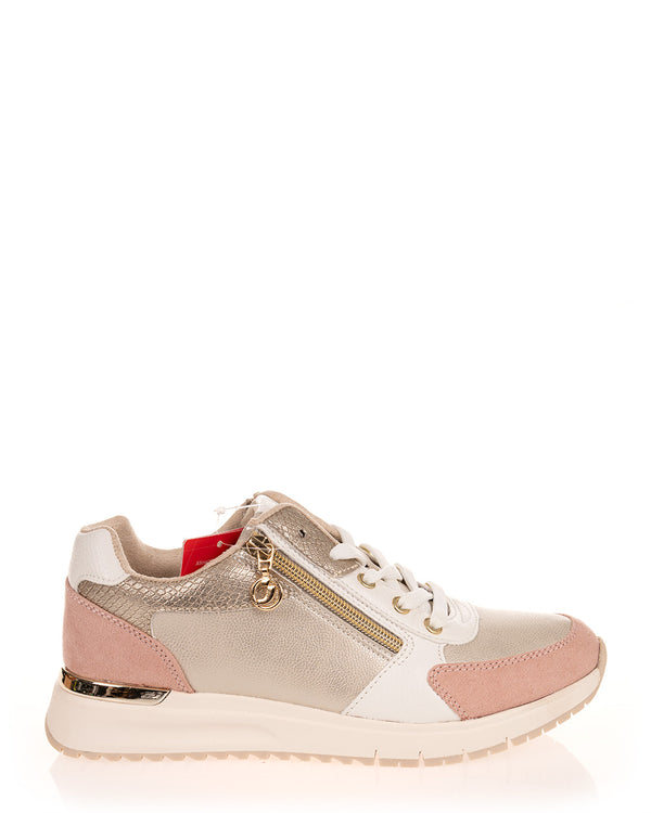 Cortina SJ 610691 Plata & Pink Casual Sneaker