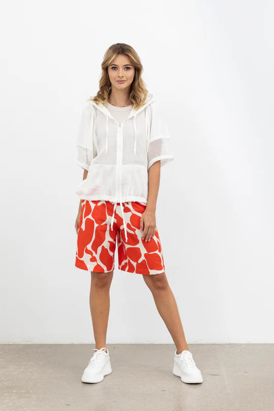 X LAB Stop Motion Jacket White