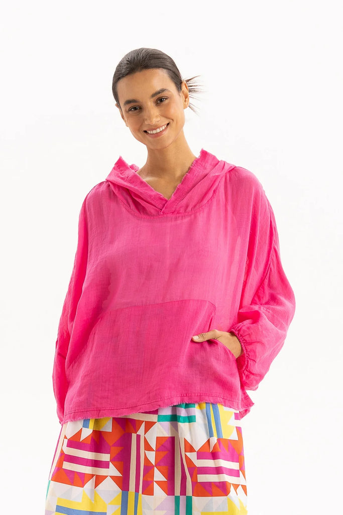 Two By Two Avani Hoody Hot Pink