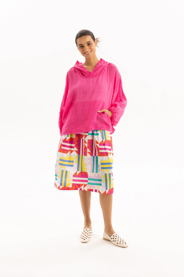 Two By Two Avani Hoody Hot Pink