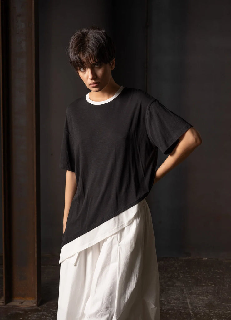 Bone & Arrow Hydie Top Black