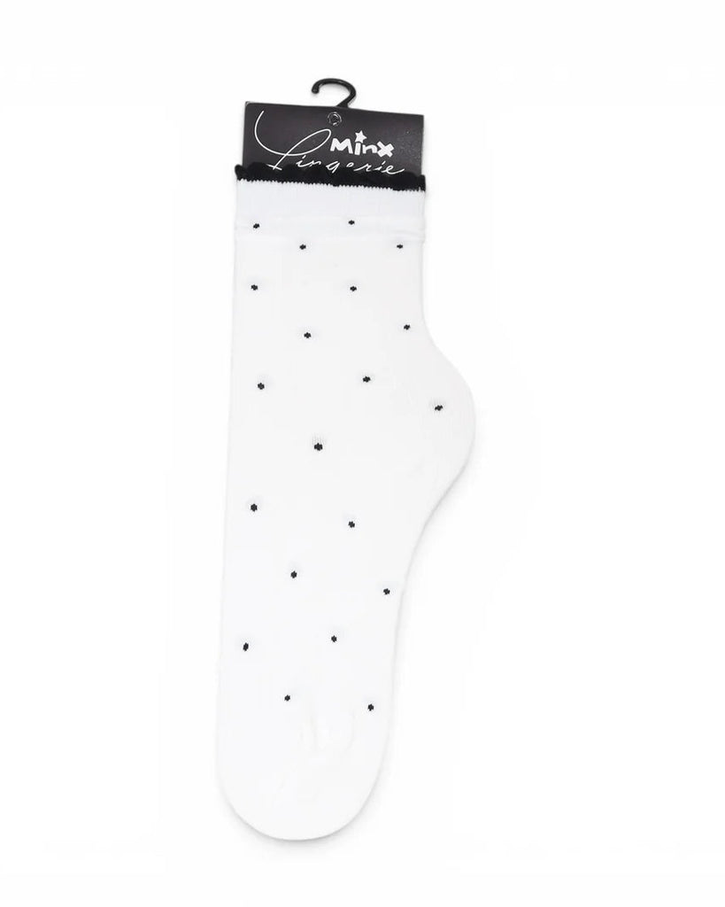 MInx Tulip Socks White