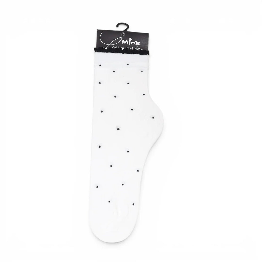 MInx Tulip Socks White