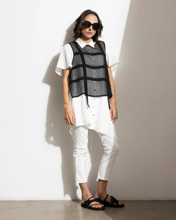 Two By Two Tavian Vest Black