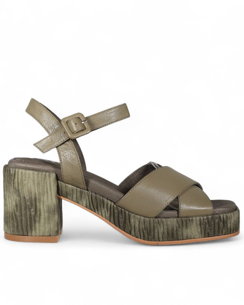 Minx Tyra Khaki Combo Summer Heel