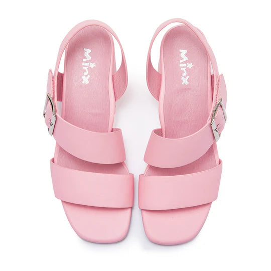 Minx Vibe Pastel Pink Summer Shoe
