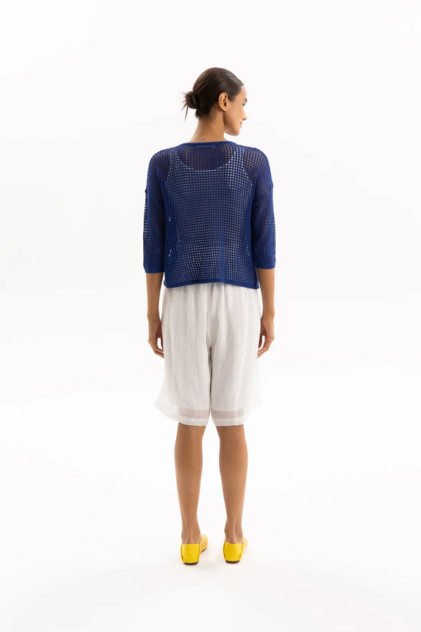 Two By Two Rebe Top Cobalt Blue