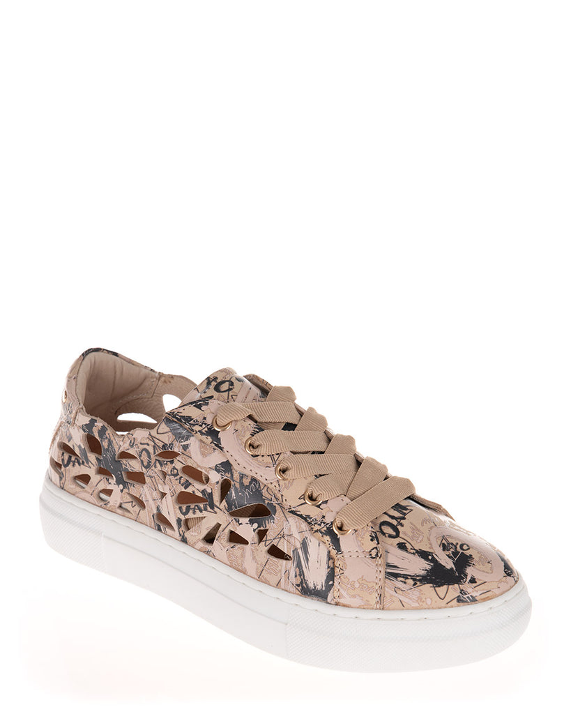 Alfie & Evie Marissa Naked Leather Casual Sneakers