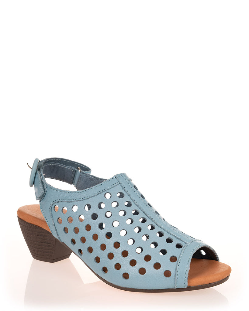 Alfie & Evie Odessey Power Blue Leather Shoe