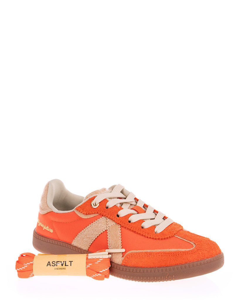 ASFVLT Elite Classic Orange/Tan Pony Hair Sneaker