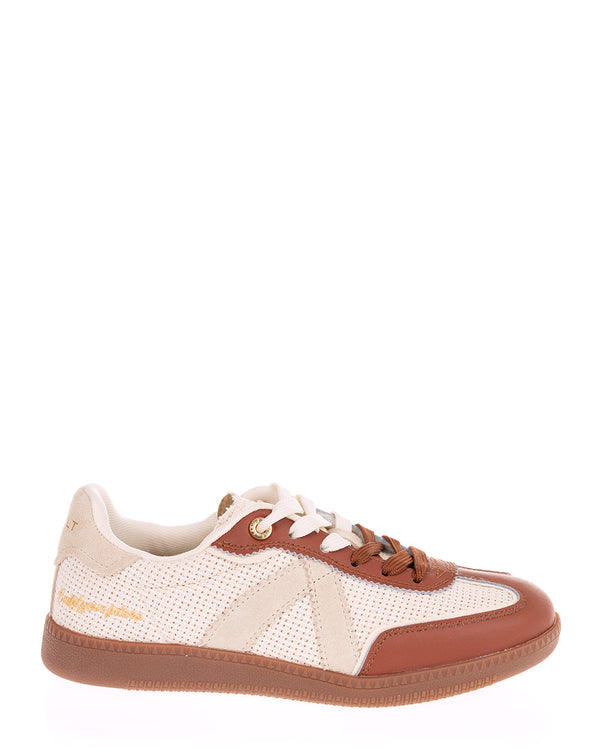 ASFVLT Elite Classic Tan/Chocolate Leather Casual Sneaker