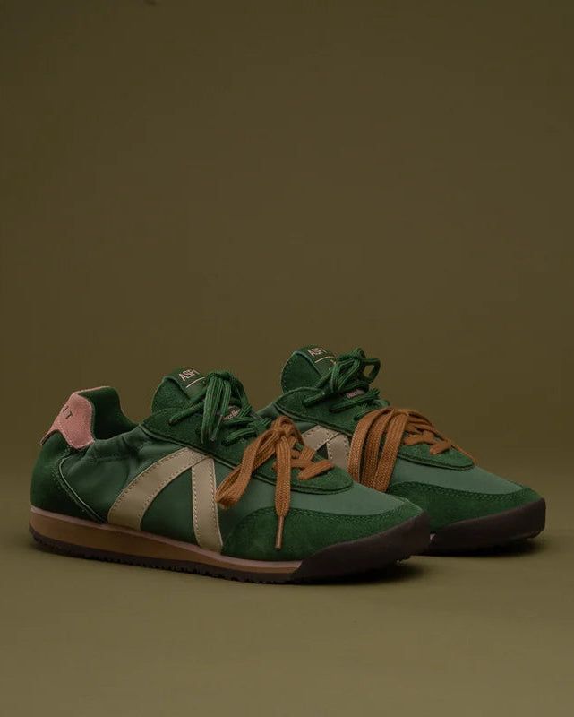 ASFVLT Grace Green Pink Casual Sneaker
