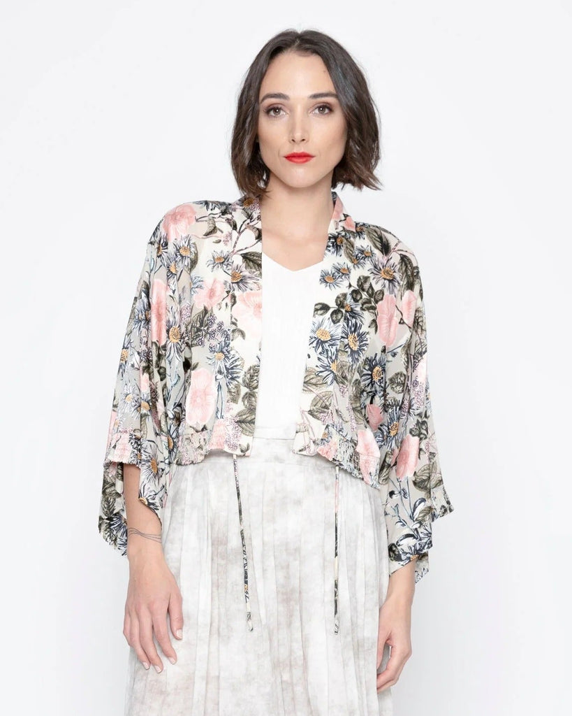 Blacklist Renata Cardigan Floral Print