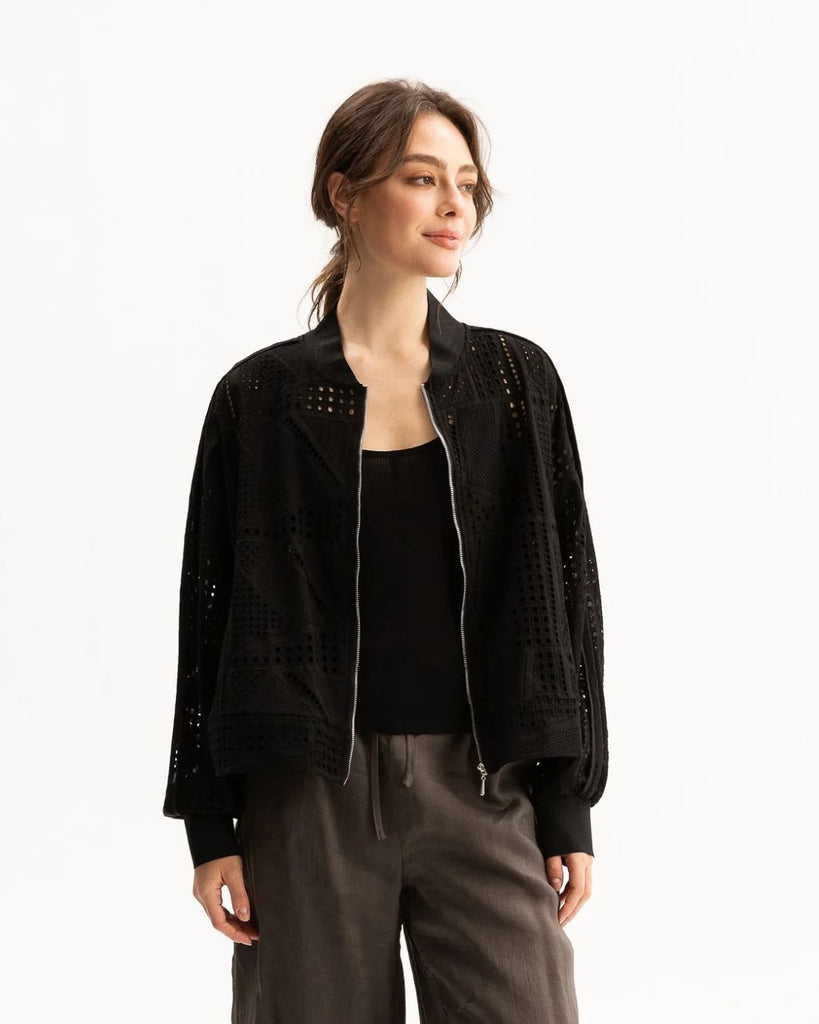 Blacklist Cora Bomber Jacket Black