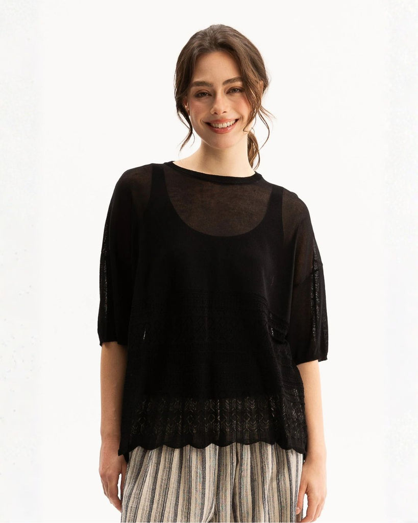 Blacklist Giselle Top Black