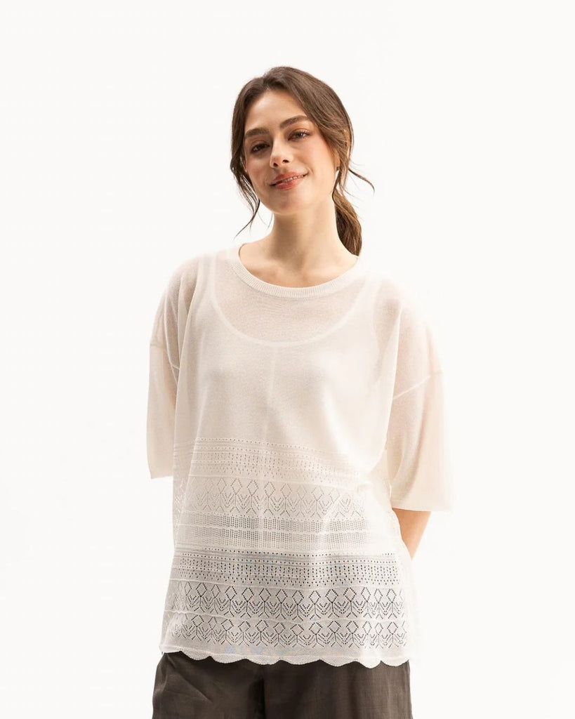 Blacklist Giselle Top White