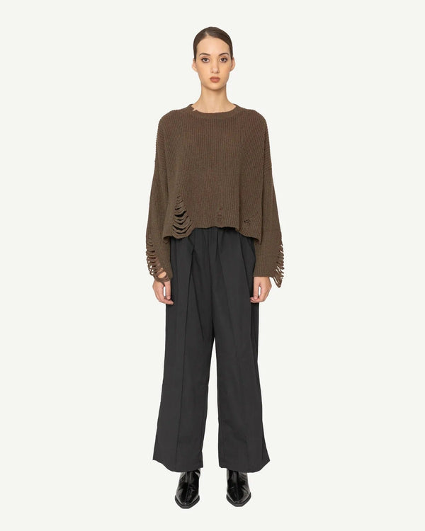 Bone & Arrow Ever Jumper Mocha