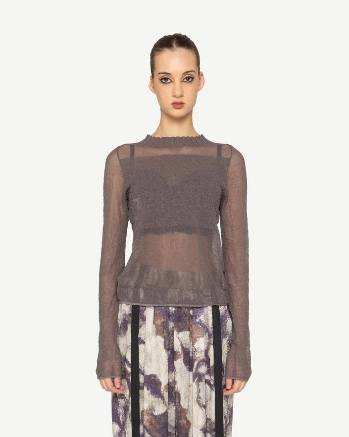 Bone & Arrow Evon Top Mocha Light Brown