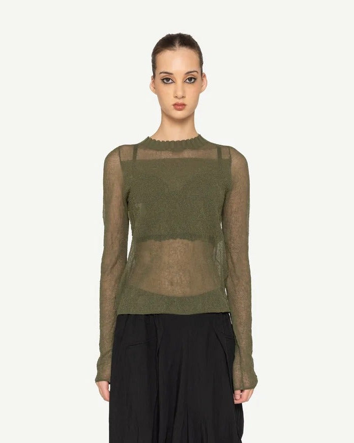 Bone & Arrow Evon Top Seaweed