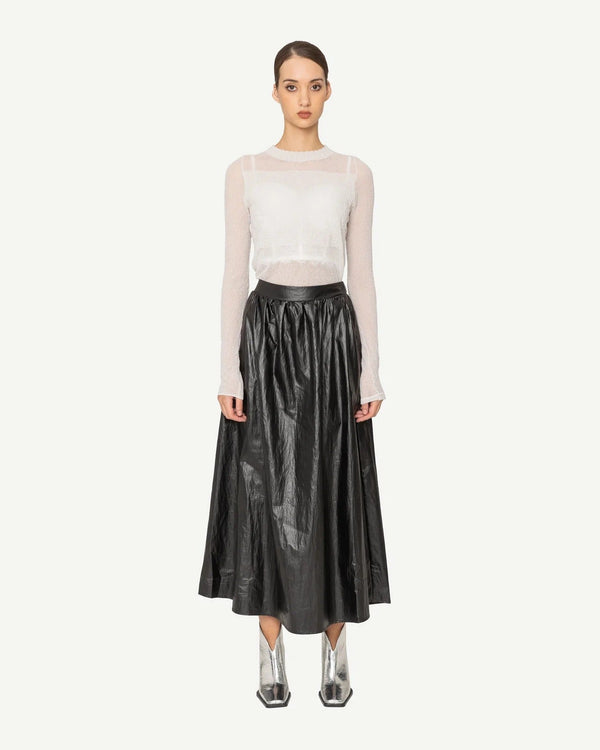 Bone & Arrow Evon Top Silver