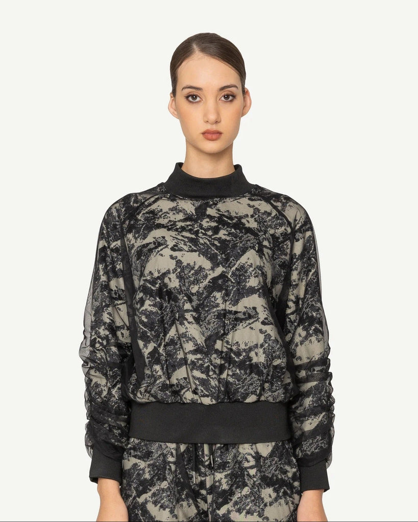 Bone & Arrow Sero Top Fragment Print