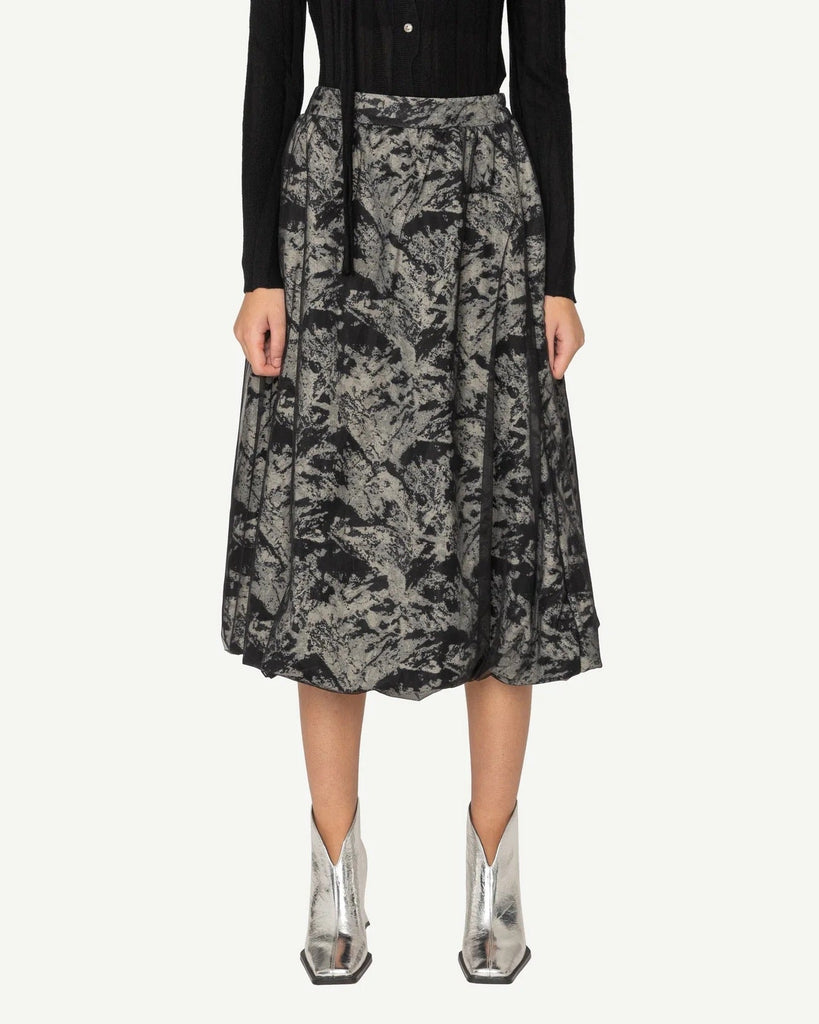 Bone & Arrow Sian Skirt Fragment Print