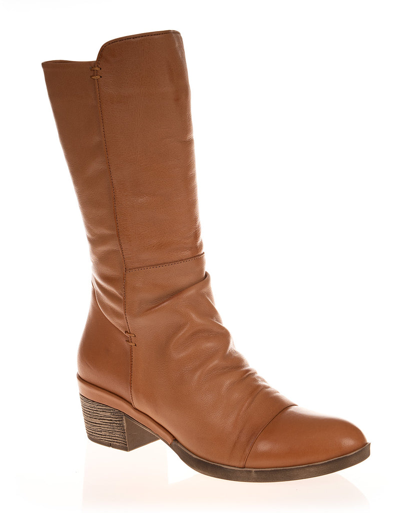 Cabello Bristol Tan Leather Calf Boot
