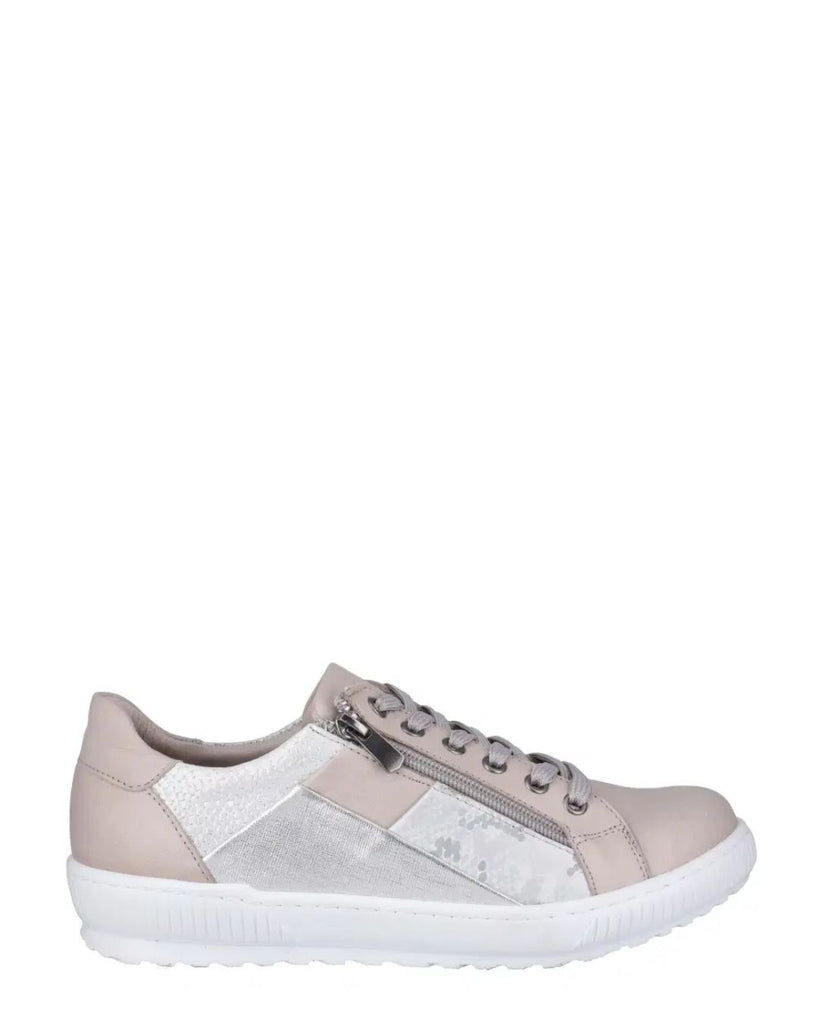 Cabello Lifestyle EG80XW Taupe Leather Sneaker