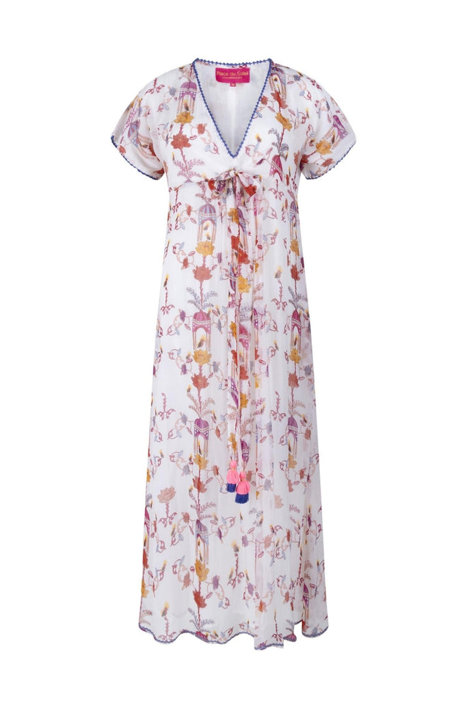 Place du Soleil Birdhouse Dress Chiffon