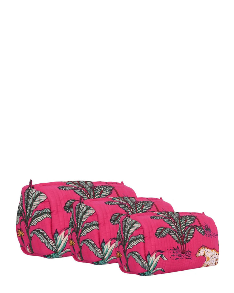 CYC Jungle Cotton Travel Set 3 Piece Pink