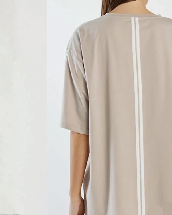 Dref by D Solange Tee Dress Pumice