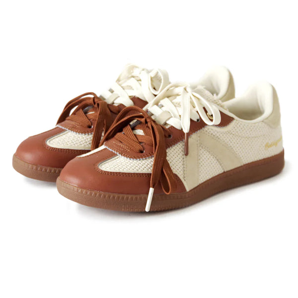 ASFVLT Elite Classic Tan/Chocolate Leather Casual Sneaker