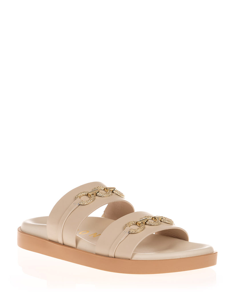 Elyson Discovery Vanilla Leather Slide