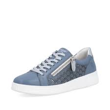 Remonte D2E03-14 Dara Blue Leather Sneaker