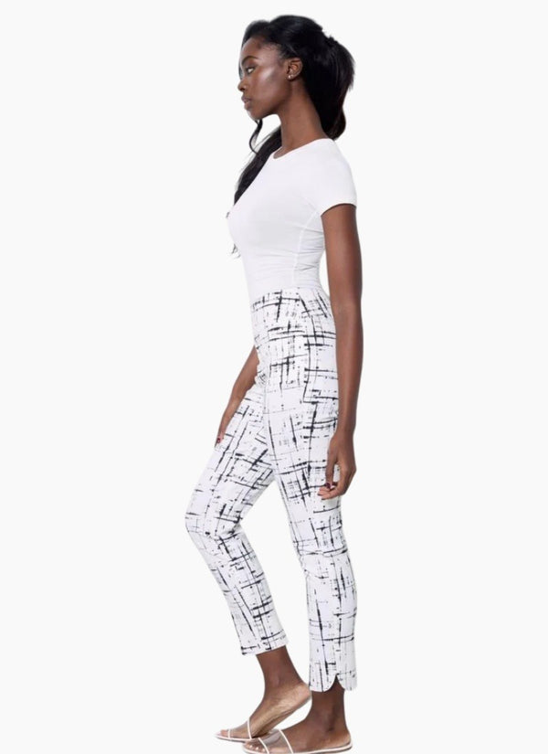 UP Paint Petal Pant White & Black