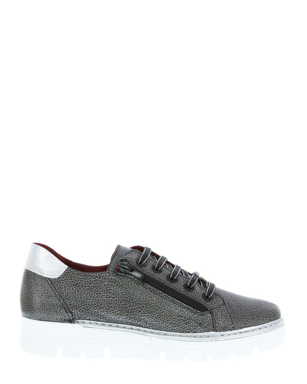 Jose Saenz 2001 H-M Antracita-Plata Leather Sneaker