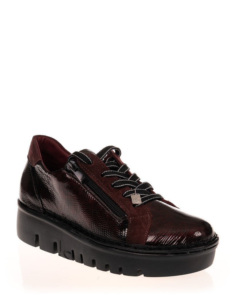 Jose Saenz 4420-TJ-V Rioja Patent Leather Casual Sneaker