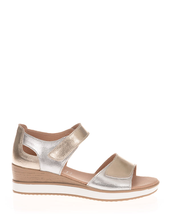 Just Bee Cairns Multi Smooth Leather Comfort Sandal