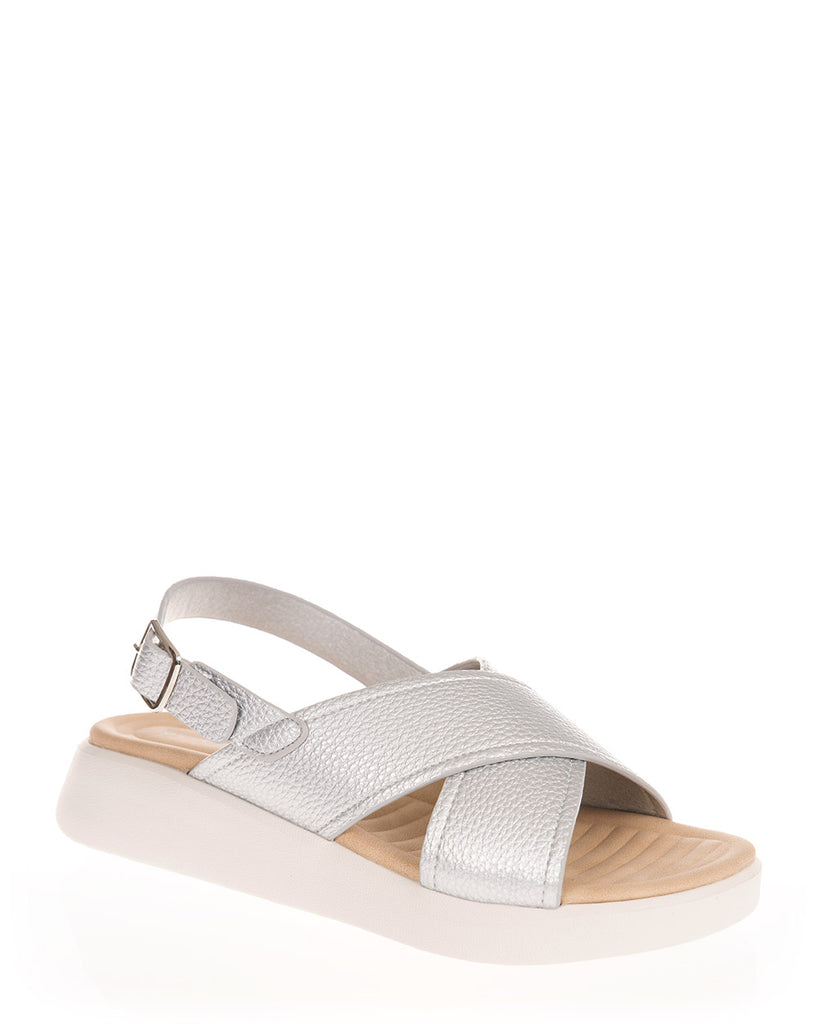 Los Cabos Bogota Silver Sandal